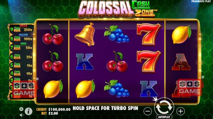 Slot Colossal Cash Zone keseruan dan keuntungan yang ditawarkan